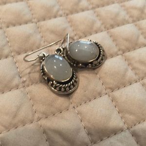Moonstone earrings